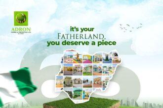 Adron Homes Celebrates Nigeria at 65, Pledges Stronger Role in Nation-Building