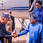 Tinubu Returns to Abuja After Aqaba Process Summit in Rome