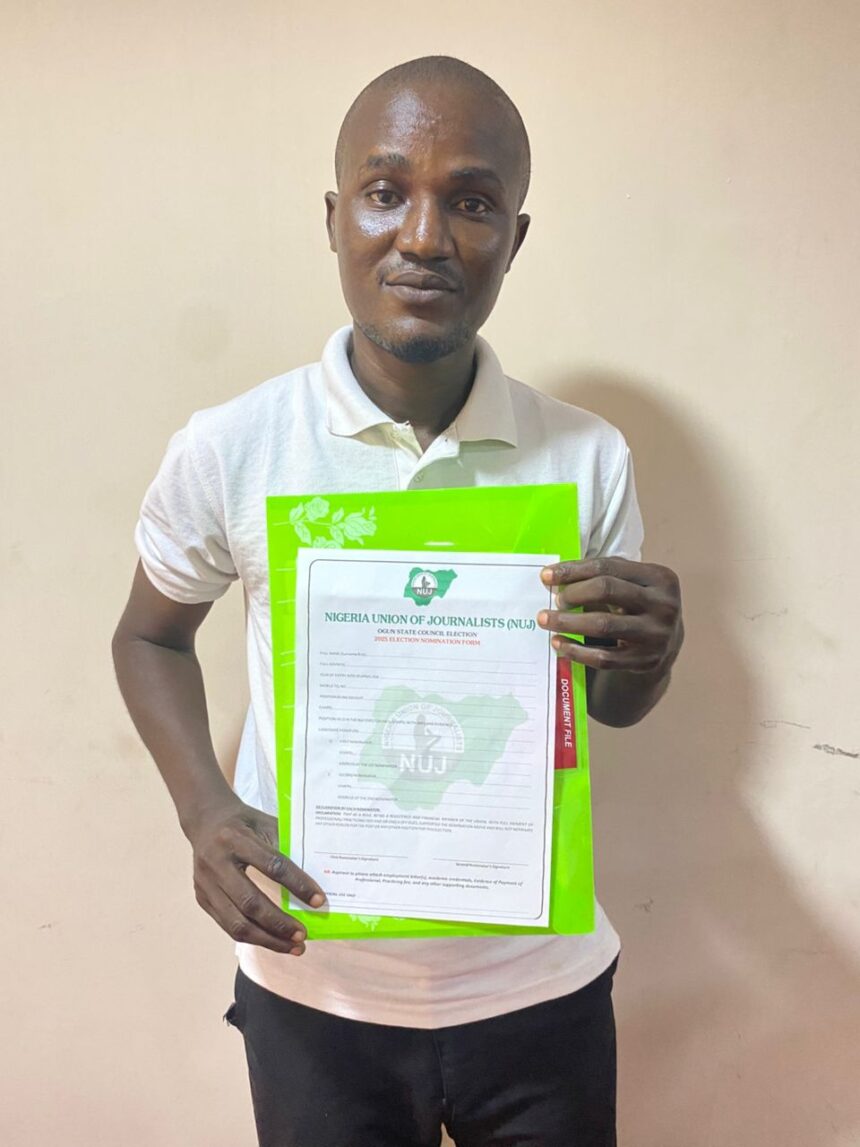 Seun Odunlami Eyes Ogun NUJ Internal Auditor Post