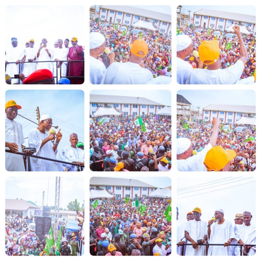 Aregbesola Leads Massive ADC Rally in Osun