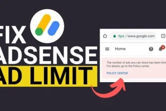 How to Fix AdSense Ad Limit Issue