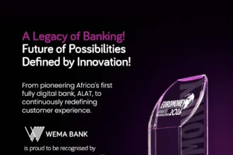 Wema Bank Bags Euromoney's Nigeria Best Digital Bank for Consumers 2026 Award