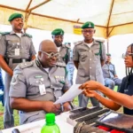 Afeni Elevates Ogun Customs Officer Welfare With Free Eye Care to Boost Border Security