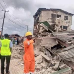 Two-storey building collapse in Fadeyi, Lagos State