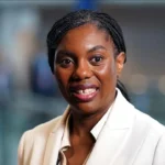 Kemi Badenoch, UK Conservative Party leader, during a public appearance.